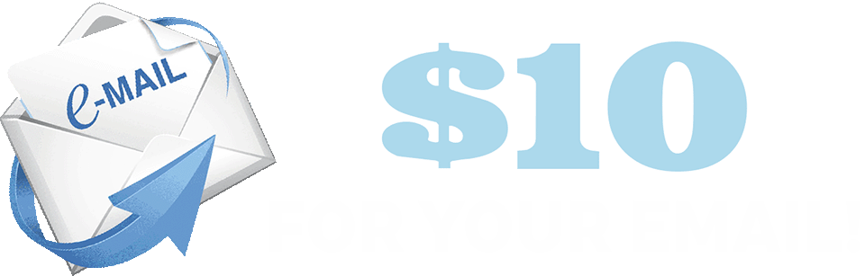$10 for your email!
